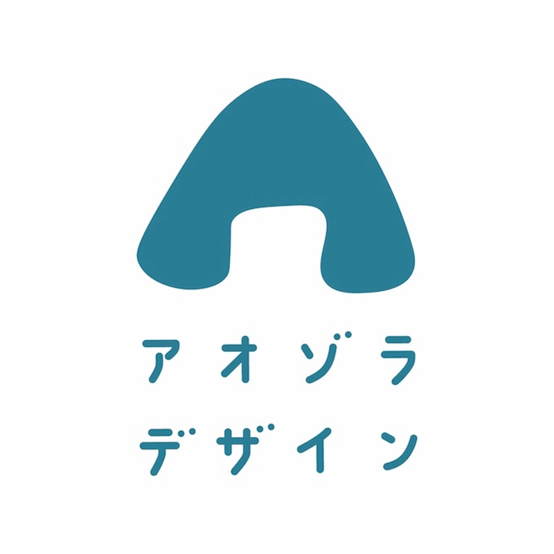 アオゾラデザイン ロゴ