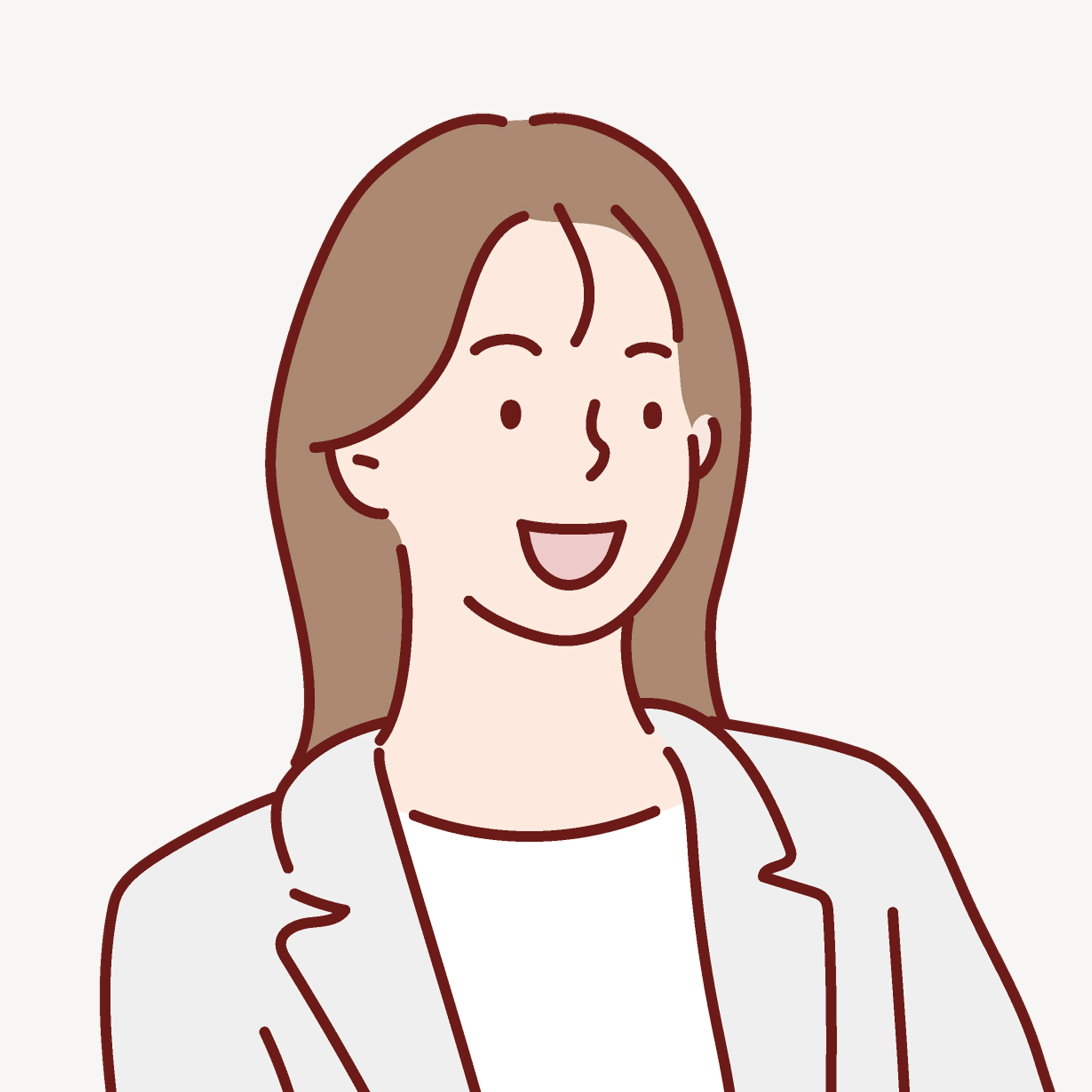 女性のイラスト