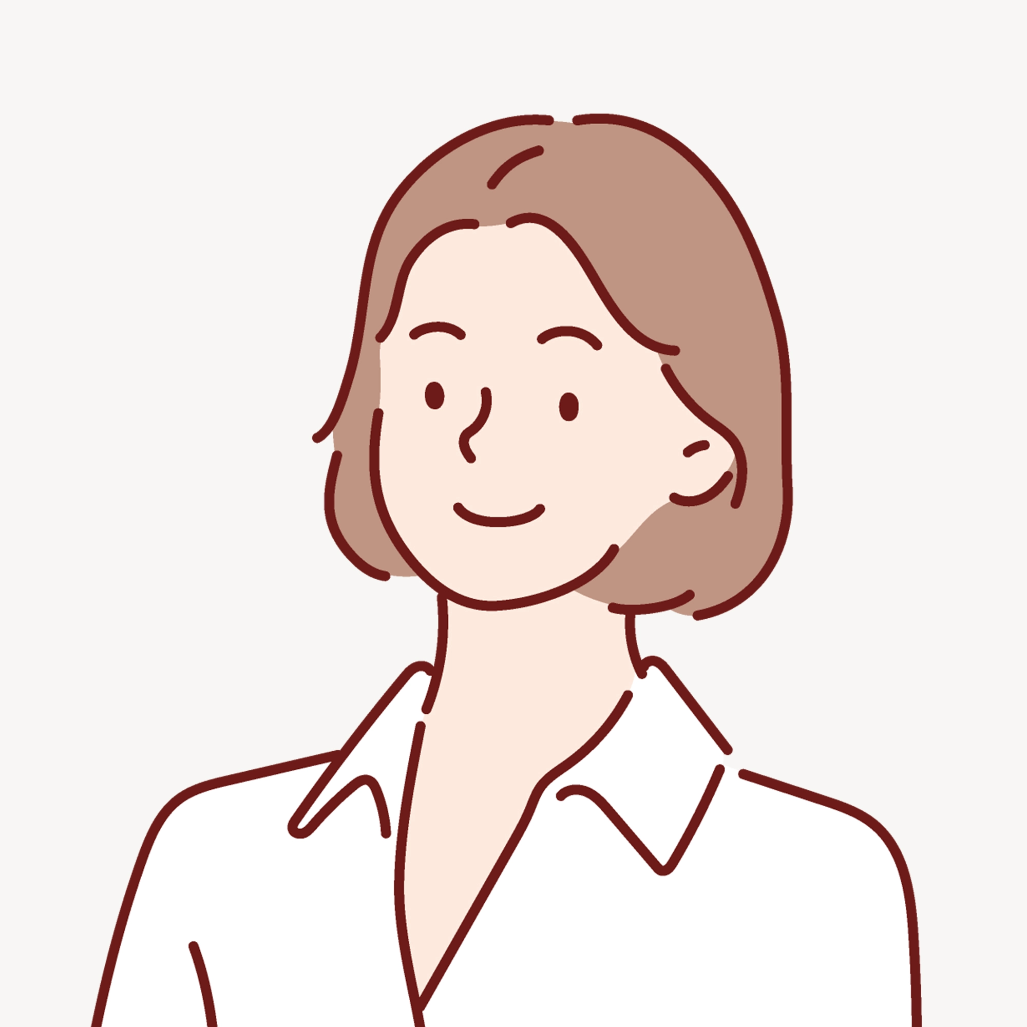 女性のイラスト